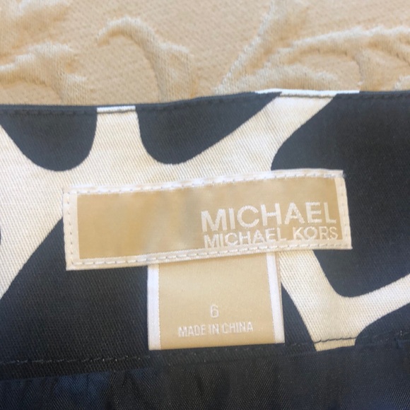 Black and White MICHAEL Michael Kors Skirt - Picture 4 of 5